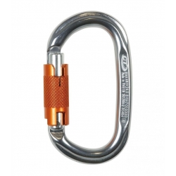 Karabinek Climbing Technology PILLAR WG - grey/ orange